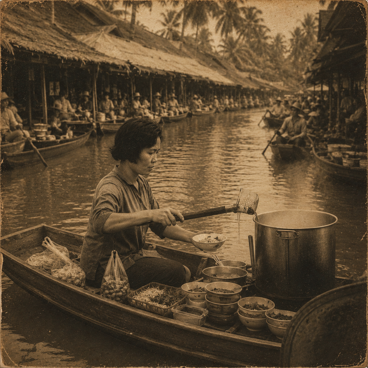 Thai canal boat noodles — our story